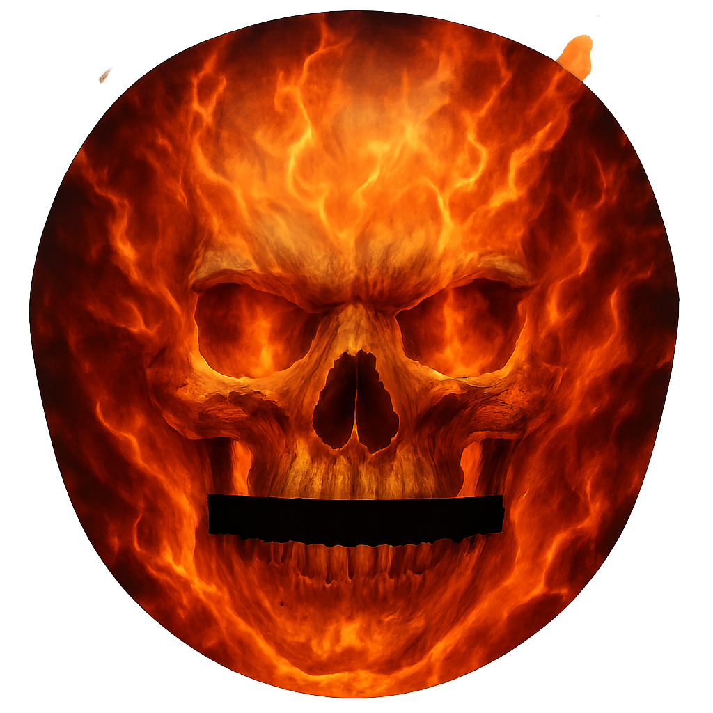FIRE SKULL